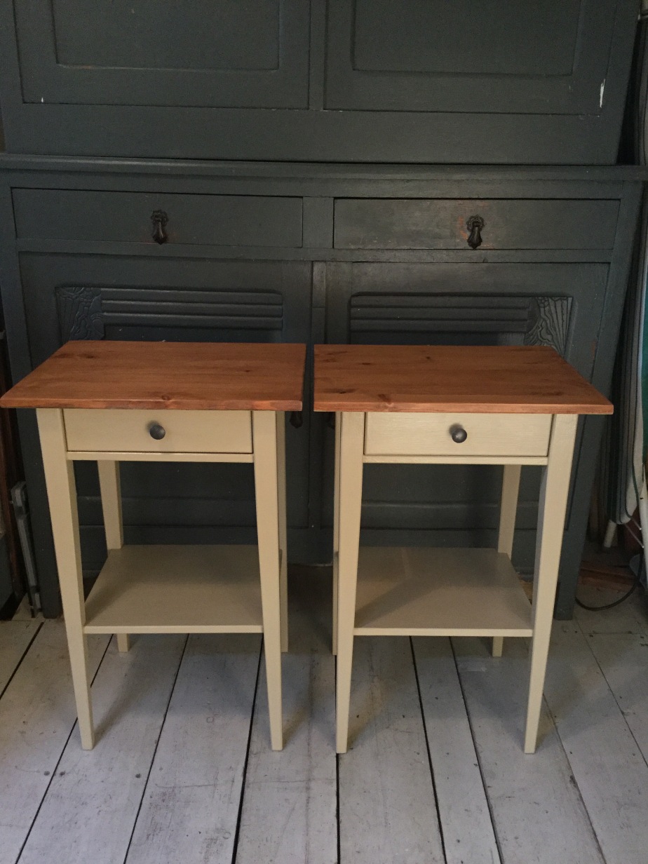 Refurbished by GracesonEmporium IKEA Henmes Bedside Tables